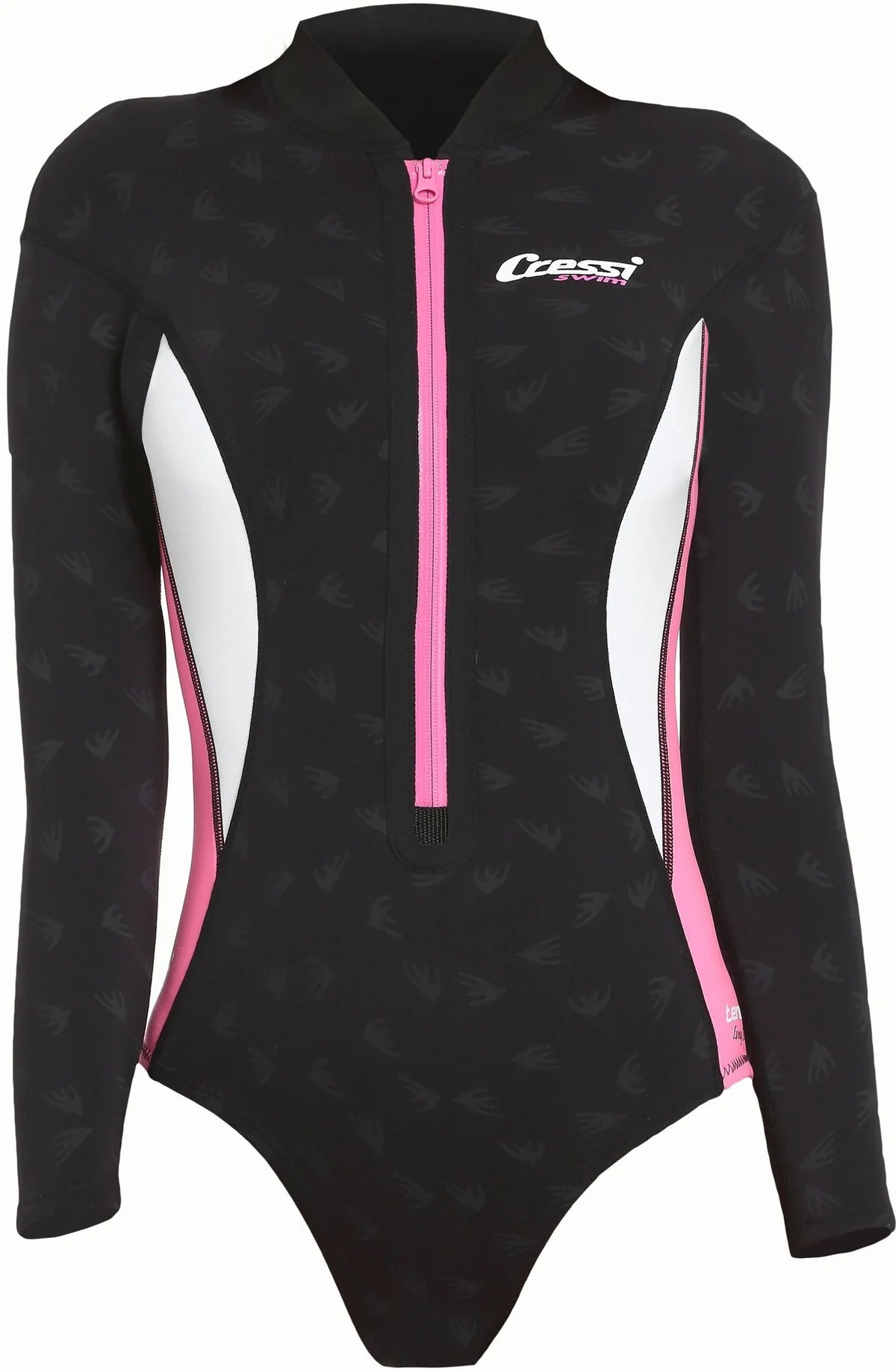 Cressi Termico Long Sleeve 2mm Swimmsuit Neopren Black/Pink